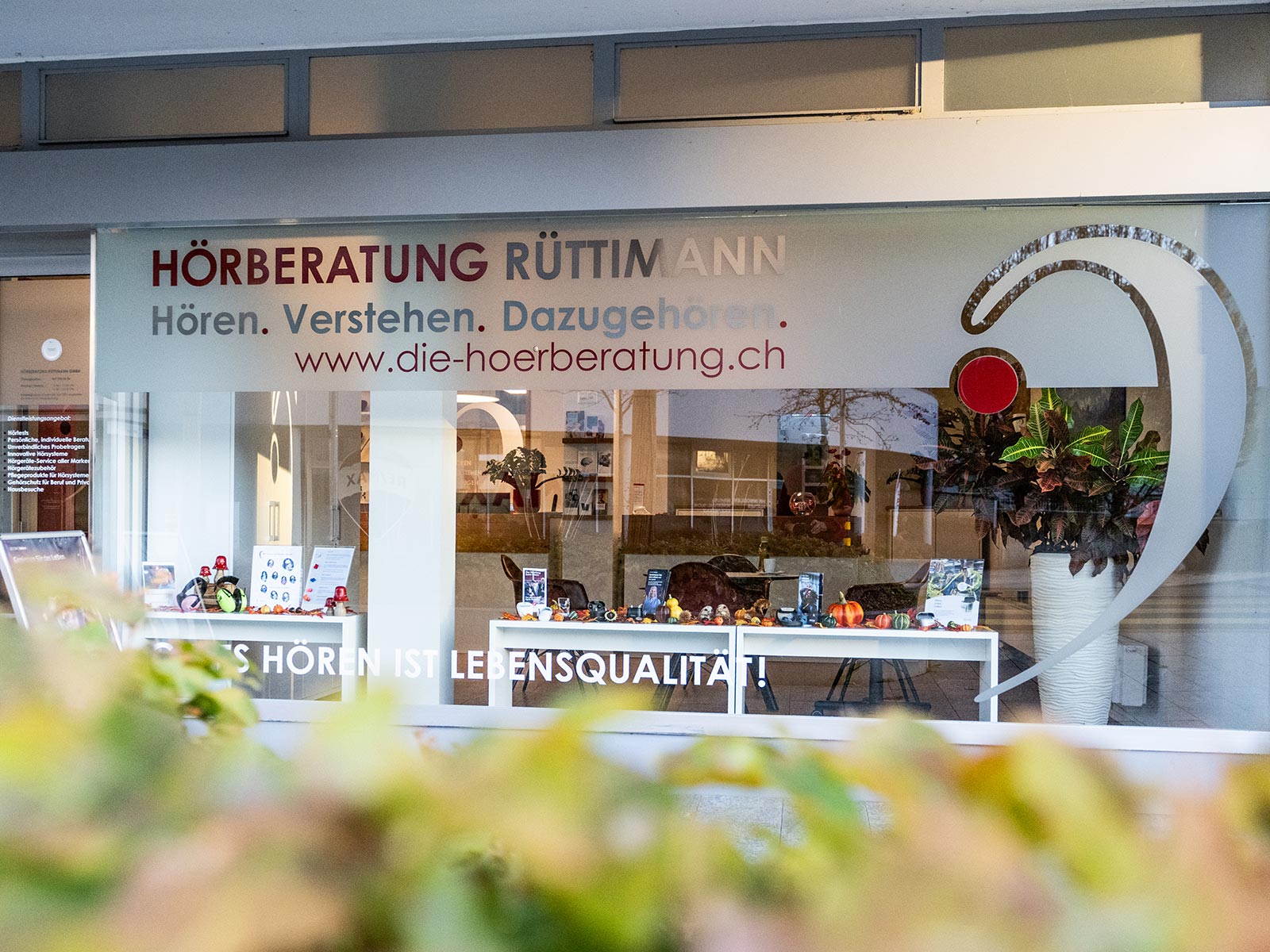 Ladenlokal - Hörberatung Rüttimann